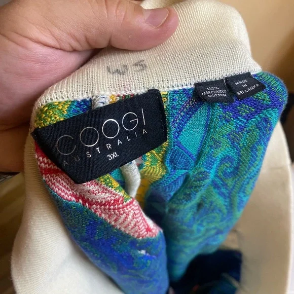 COOGI Classic Authentic Sweater Knit Shorts